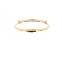Vicenza - Piazzetta Palladio 2 - Bracciale Marco Bicego Donna Masai in Oro Diamante 0.18 Ct BG731-B3 - BG731-B3
